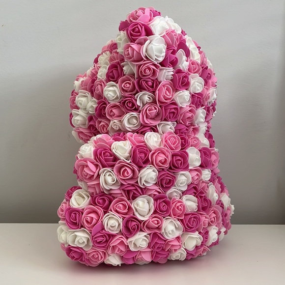 Large Foam Flower Bear - Picture 2 of 3